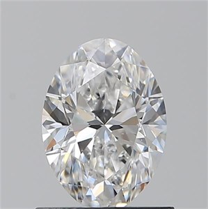 Picture of Natural Diamond 0.90 Carats, Oval with  Cut, F Color, VS2 Clarity and Certified by GIA