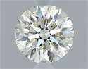 Natural Diamond 0.53 Carats, Round with Excellent Cut, M Color, VVS2 Clarity and Certified by GIA