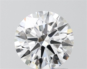 Picture of Lab Grown Diamond 1.32 Carats, Round with Ideal Cut, D Color, VVS2 Clarity and Certified by IGI