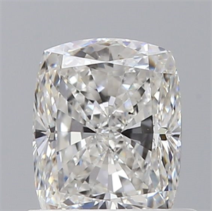 Foto Diamante Natural 0.77 quilates, Del cojín , Color F, claridad SI1 y certificado GIA de