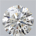 Natural Diamond 0.71 Carats, Round with Excellent Cut, J Color, VVS1 Clarity and Certified by GIA