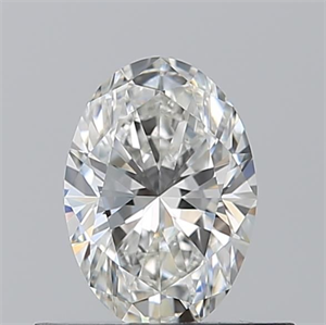 Picture of Natural Diamond 0.50 Carats, Oval with  Cut, G Color, VVS1 Clarity and Certified by GIA