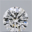 Natural Diamond 0.41 Carats, Round with Excellent Cut, G Color, SI2 Clarity and Certified by GIA