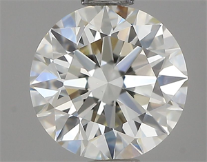 Picture of Natural Diamond 1.00 Carats, Round with Excellent Cut, I Color, VVS2 Clarity and Certified by IGI