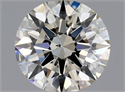 Diamante Natural 0.71 quilates, Redondo , Color K, claridad SI1 y certificado GIA