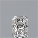 Natural Diamond 0.31 Carats, Radiant with  Cut, E Color, VVS1 Clarity and Certified by GIA