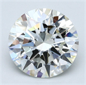 Diamante Natural 2.00 quilates, Redondo , Color I, claridad VVS2 y certificado GIA