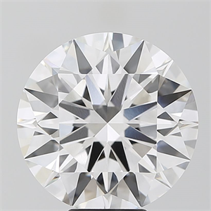 Picture of Lab Grown Diamond 7.32 Carats, Round with Ideal Cut, E Color, VVS2 Clarity and Certified by IGI