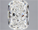 Diamante Natural 5.11 quilates,  , Color F, claridad SI1 y certificado GIA