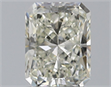 Natural Diamond 1.00 Carats, Radiant with  Cut, K Color, VS1 Clarity and Certified by GIA