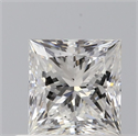 Diamante Natural 0.60 quilates, Princesa , Color G, claridad VS1 y certificado GIA
