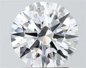 Picture of Lab Grown Diamond 2.00 Carats, Round with Ideal Cut, E Color, VVS2 Clarity and Certified by IGI