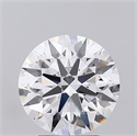 Lab Grown Diamond 3.02 Carats, Round with Excellent Cut, D Color, VS1 Clarity and Certified by GIA
