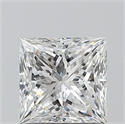 Diamante Natural 1.20 quilates, Princesa , Color F, claridad SI1 y certificado GIA