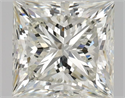 Natural Diamond 1.02 Carats, Princess with  Cut, J Color, VVS2 Clarity and Certified by GIA