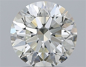 Foto Diamante Natural 1.71 quilates, Redondo , Color J, claridad VS1 y certificado GIA de