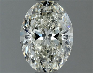 Picture of Natural Diamond 1.01 Carats, Oval with  Cut, I Color, SI1 Clarity and Certified by IGI