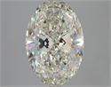 Diamante Natural 5.30 quilates, Ovalado , Color K, claridad SI2 y certificado GIA
