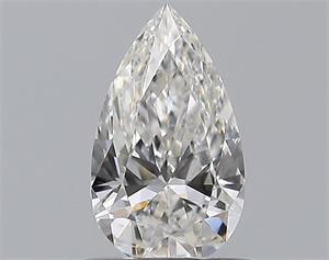 Foto Diamante Natural 0.56 quilates, De pera , Color F, claridad SI1 y certificado GIA de