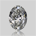 Natural Diamond 1.50 Carats, Oval with  Cut, J Color, VVS2 Clarity and Certified by GIA