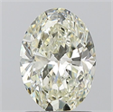 Diamante Natural 1.20 quilates, Ovalado , Color J, claridad VVS1 y certificado IGI