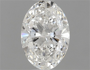 Foto Diamante Natural 0.50 quilates, Ovalado , Color H, claridad VS2 y certificado GIA de