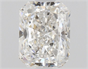 Natural Diamond 0.92 Carats, Radiant with  Cut, G Color, FL Clarity and Certified by GIA