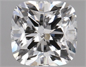 Natural Diamond 1.02 Carats, Cushion with  Cut, H Color, SI2 Clarity and Certified by GIA