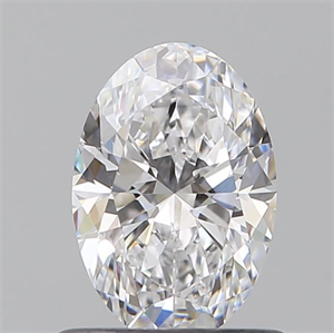 Foto Diamante Natural 0.70 quilates, Ovalado , Color D, claridad VVS2 y certificado GIA de