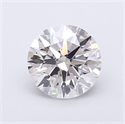 Del inventario de diamantes de laboratorio, 1.03 quilates, Redondo , Color E, claridad VVS2 y certificado IGI