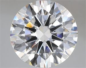 Picture of Lab Grown Diamond 7.03 Carats, Round with Excellent Cut, F Color, VS1 Clarity and Certified by IGI