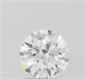Del inventario de diamantes de laboratorio, 1.05 quilates, Redondo , Color D, claridad VVS2 y certificado IGI