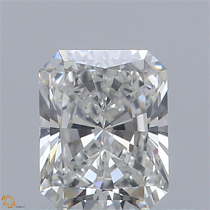 Foto Diamante Natural 0.49 quilates, Radiante , Color G, claridad SI1 y certificado GIA de