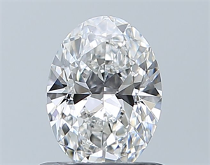 Picture of Natural Diamond 0.70 Carats, Oval with  Cut, F Color, VS1 Clarity and Certified by GIA