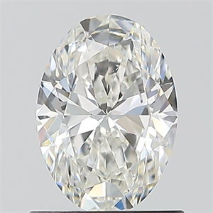 Picture of Natural Diamond 0.90 Carats, Oval with  Cut, G Color, VS2 Clarity and Certified by GIA