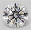Del inventario de diamantes de laboratorio, 2.02 quilates, Redondo , Color D, claridad VS1 y certificado IGI