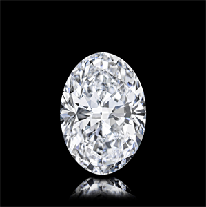 Picture of Natural Diamond 6.48 Carats, Oval with  Cut, D Color, VVS2 Clarity and Certified by GIA