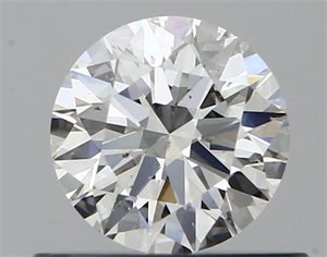 Picture of Natural Diamond 0.50 Carats, Round with Excellent Cut, F Color, SI1 Clarity and Certified by GIA