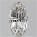 Natural Diamond 1.20 Carats, Oval with  Cut, H Color, VVS1 Clarity and Certified by GIA