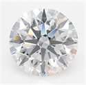Lab Grown Diamond 3.35 Carats, Round with Ideal Cut, D Color, VVS1 Clarity and Certified by IGI