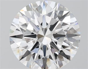 Picture of Lab Grown Diamond 5.22 Carats, Round with Ideal Cut, E Color, VS1 Clarity and Certified by IGI