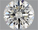 Diamante Natural 0.53 quilates, Redondo , Color J, claridad VVS1 y certificado GIA