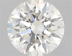 Picture of Natural Diamond 0.72 Carats, Round with Excellent Cut, H Color, I1 Clarity and Certified by GIA