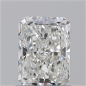 Natural Diamond 1.20 Carats, Radiant with  Cut, H Color, VS2 Clarity and Certified by GIA