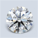 Diamante Natural 1.70 quilates, Redondo , Color F, claridad VS2 y certificado GIA
