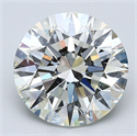 Diamante Natural 3.51 quilates, Redondo , Color J, claridad SI1 y certificado GIA