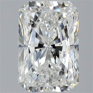Picture of Natural Diamond 2.01 Carats, Radiant with  Cut, H Color, SI2 Clarity and Certified by GIA