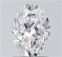 Natural Diamond 1.01 Carats, Oval with  Cut, E Color, VS2 Clarity and Certified by GIA