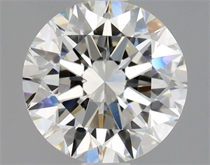 Picture of Natural Diamond 1.00 Carats, Round with Excellent Cut, I Color, VS2 Clarity and Certified by GIA