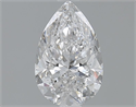 Diamante Natural 1.20 quilates, De pera , Color E, claridad SI2 y certificado GIA
